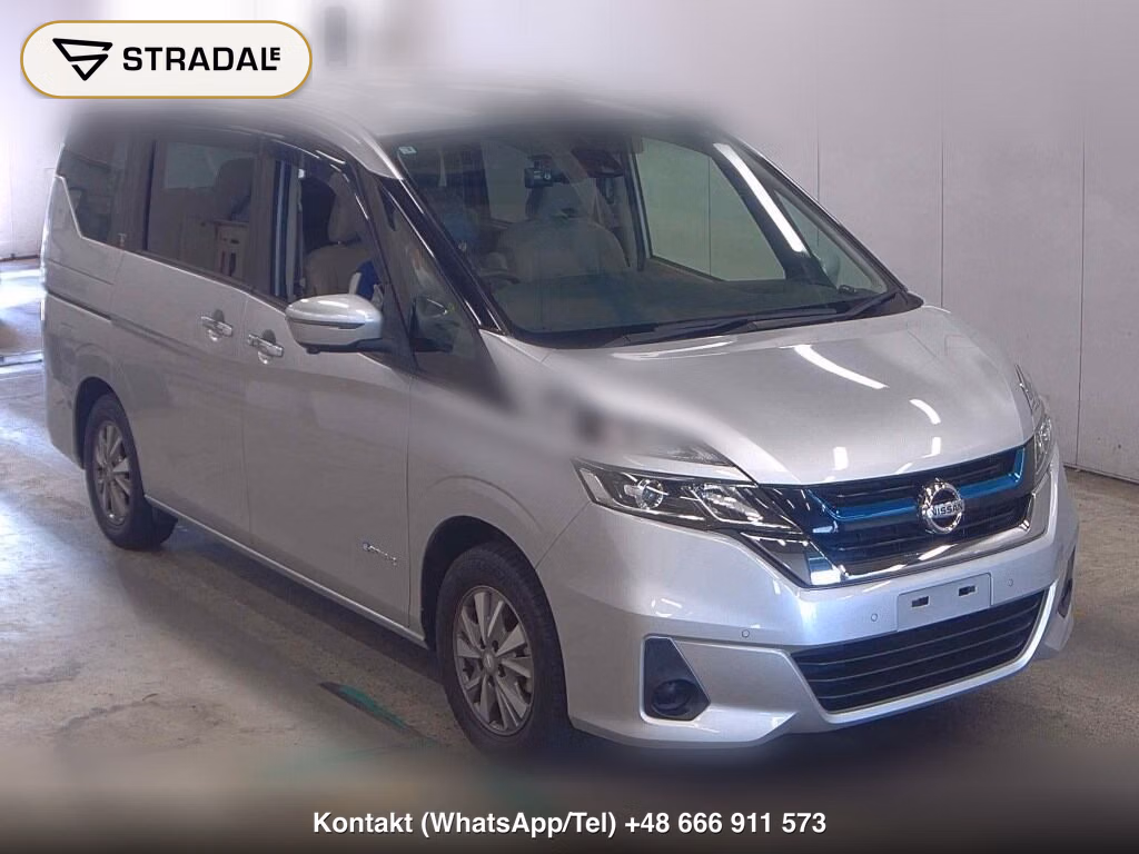 NISSAN SERENA 5D E-POWER XV 2019, aukcja z Japonii, zdjęcie 1