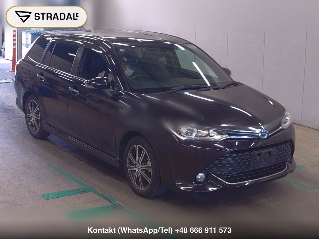 TOYOTA COROLLA FIELDER HYBRID G W×B 2015, aukcja z Japonii, zdjęcie 1