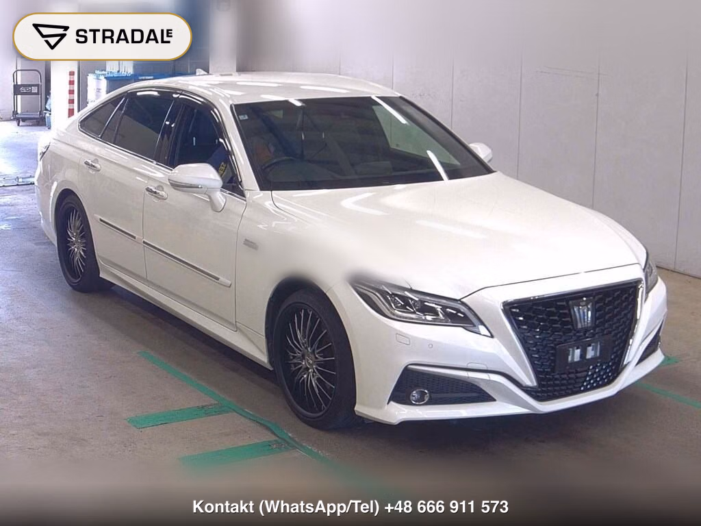 TOYOTA CROWN HYBRID G-EXECUTIVE 2018, aukcja z Japonii, zdjęcie 1