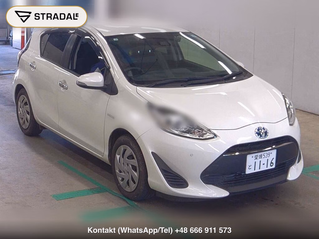 TOYOTA AQUA S STYLE BLACK 2019, aukcja z Japonii, zdjęcie 1