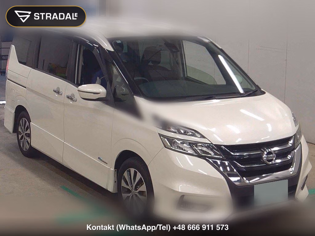 NISSAN SERENA 5D HIGHWAY STAR 2017, aukcja z Japonii, zdjęcie 1