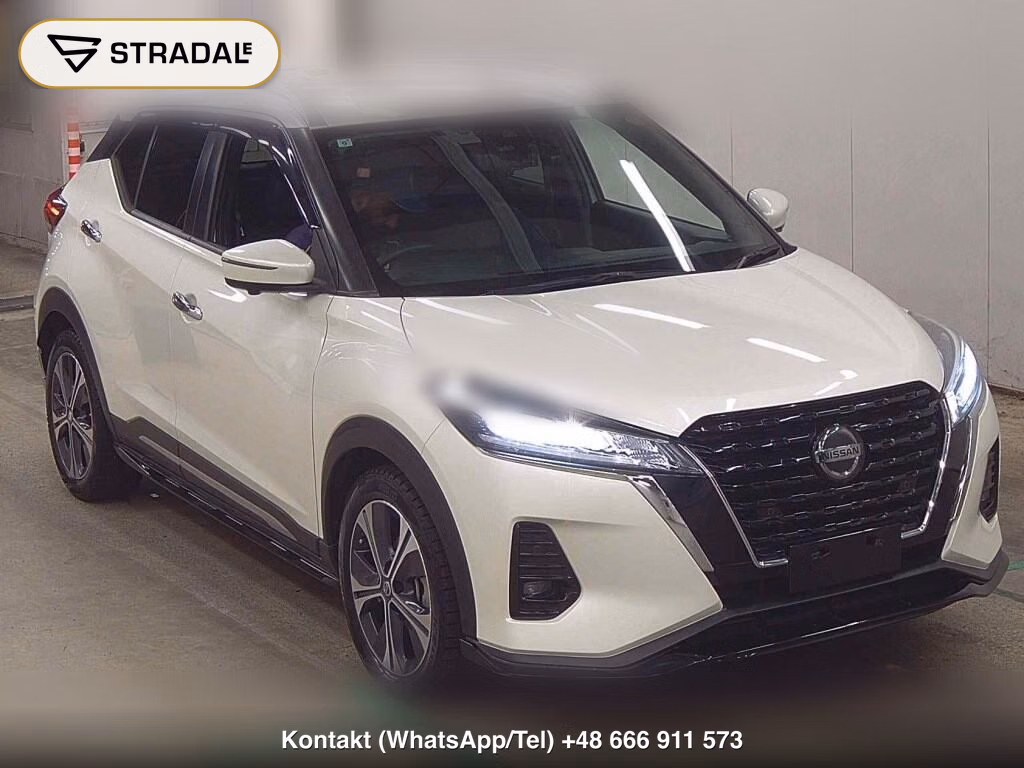 NISSAN KICKS 5D X 2021, aukcja z Japonii, zdjęcie 1