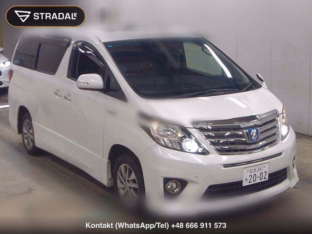 TOYOTA ALPHARD HYBRID 4WD SR C PACKAGE 2012, aukcja z Japonii, zdjęcie 1