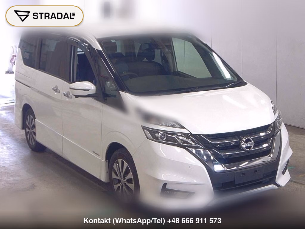NISSAN SERENA 5D HIGHWAY STAR V SELECTION Ⅱ 2019, aukcja z Japonii, zdjęcie 1
