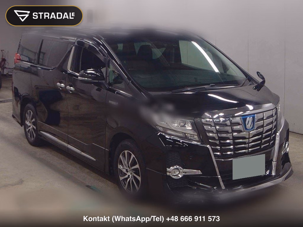 TOYOTA ALPHARD HYBRID 4WD SR C PACKAGE 2017, aukcja z Japonii, zdjęcie 1