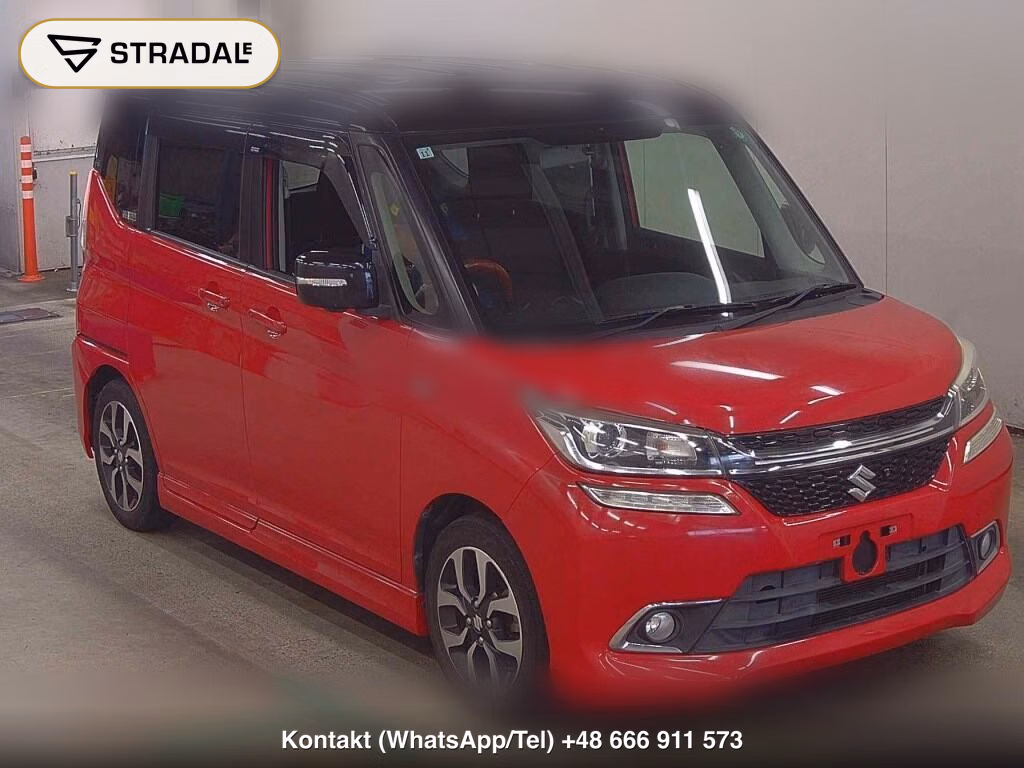 SUZUKI SOLIO BANDIT 4WD HYBRID MV 2015, aukcja z Japonii, zdjęcie 1