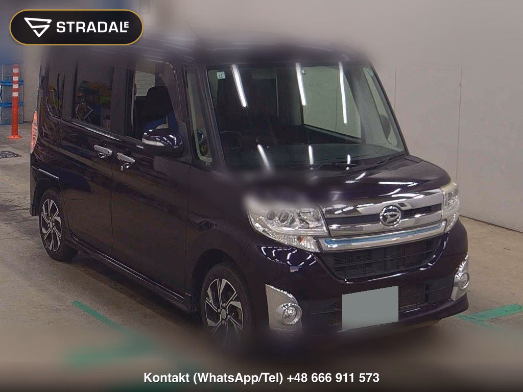 DAIHATSU TANTO 4WD CUSTOM RS 2015, aukcja z Japonii, zdjęcie 1