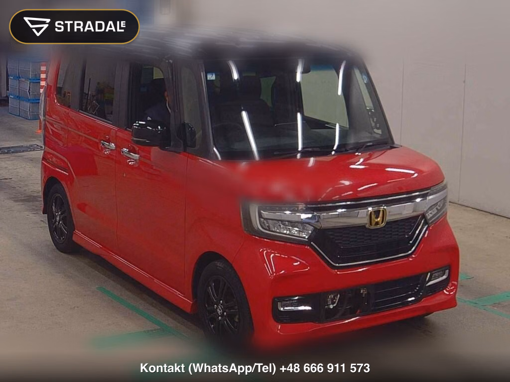 HONDA N-BOX CUSTOM G･L HONDA SENSING 2019, aukcja z Japonii, zdjęcie 1