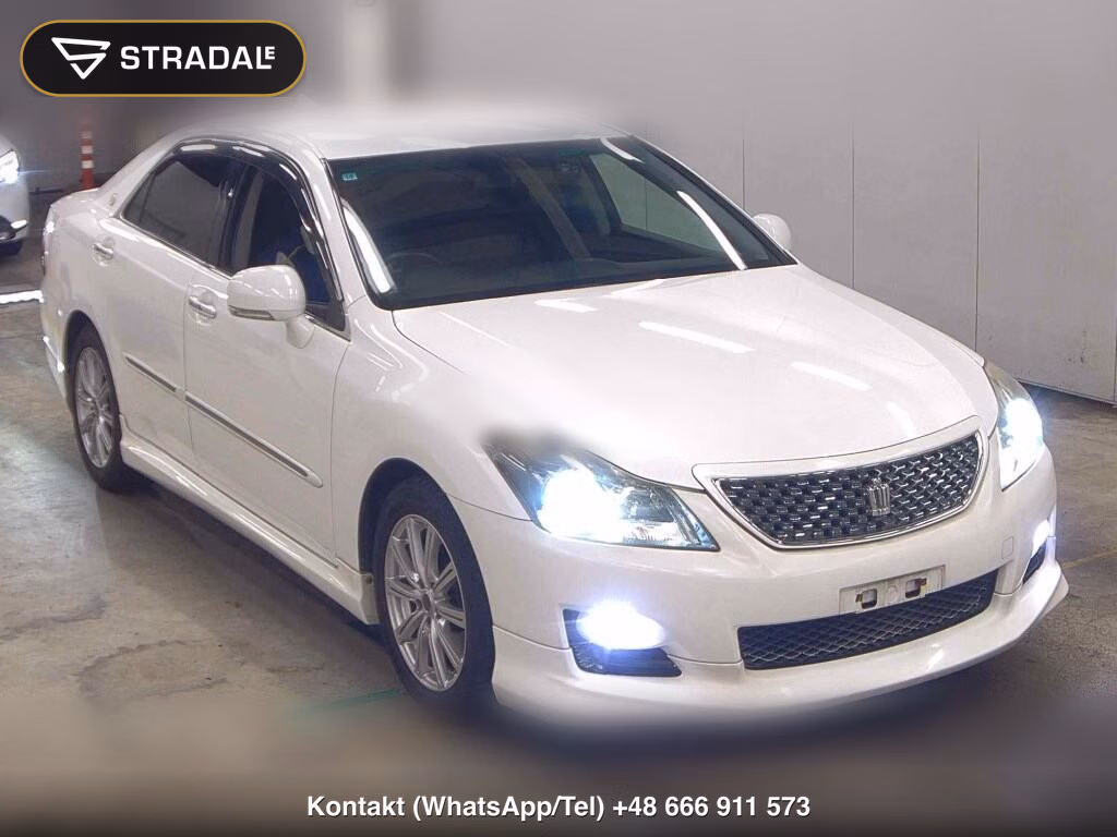 TOYOTA CROWN 4D 2.5 ATHLETE NAVI PACKAGE 2008, aukcja z Japonii, zdjęcie 1