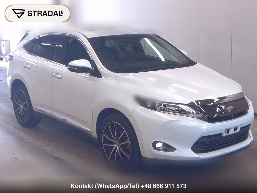 TOYOTA HARRIER PREMIUM ADVANCED PACKAGE 2015, aukcja z Japonii, zdjęcie 1
