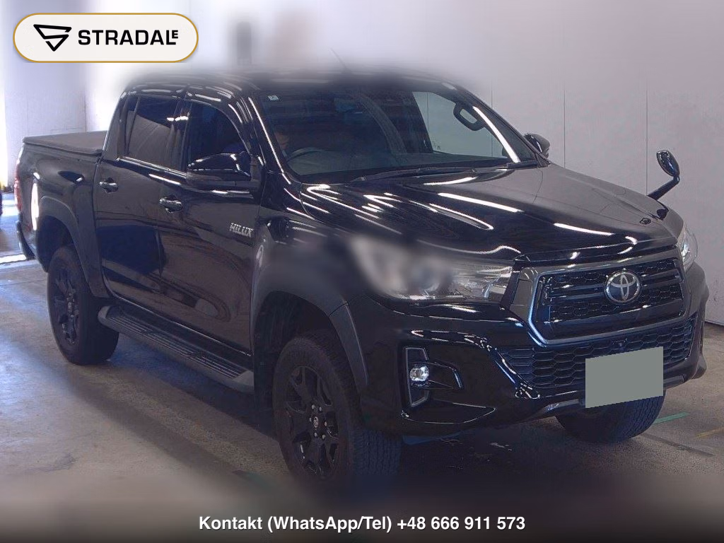 TOYOTA HILUX 4D 4WD Z BLACK RALLY EDITION 2019, aukcja z Japonii, zdjęcie 1