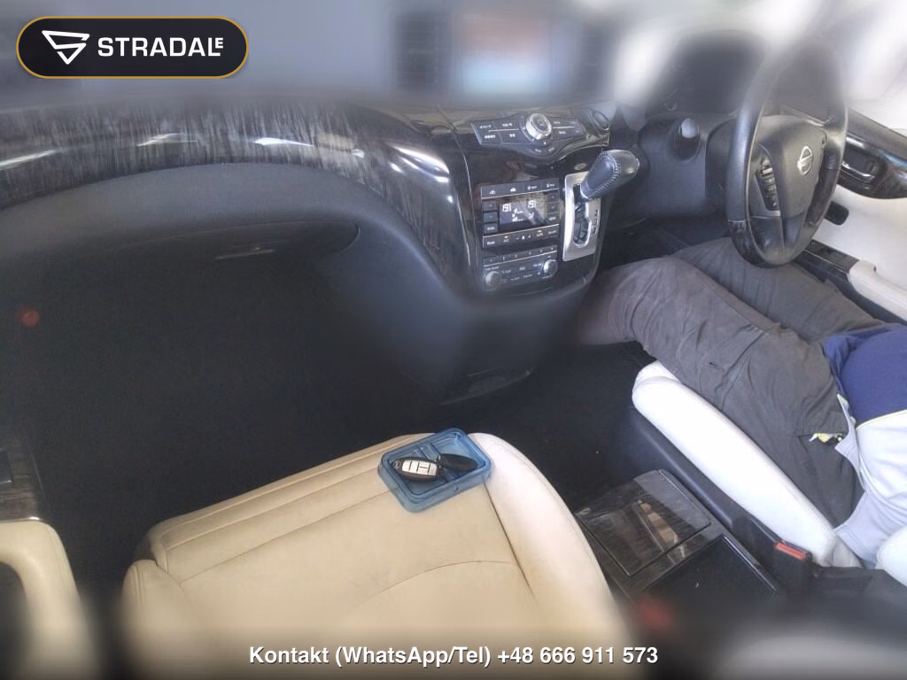 NISSAN ELGRAND 5D 250 HIGHWAY STAR S WHITE LEATHER URBAN C, miniaturka 4