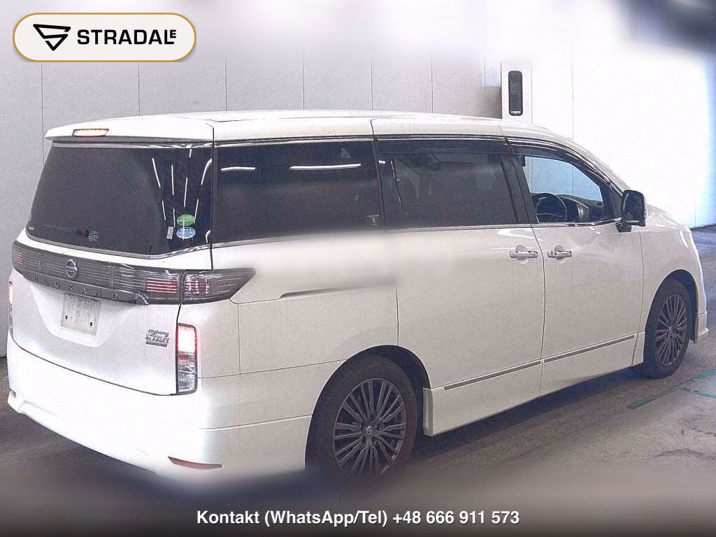 NISSAN ELGRAND 5D 250 HIGHWAY STAR S WHITE LEATHER URBAN C, miniaturka 6