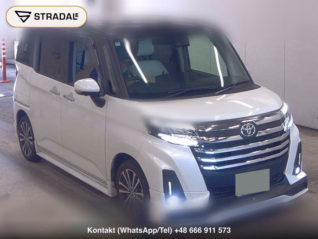 TOYOTA ROOMY CUSTOM G-T 2025, aukcja z Japonii, zdjęcie 1