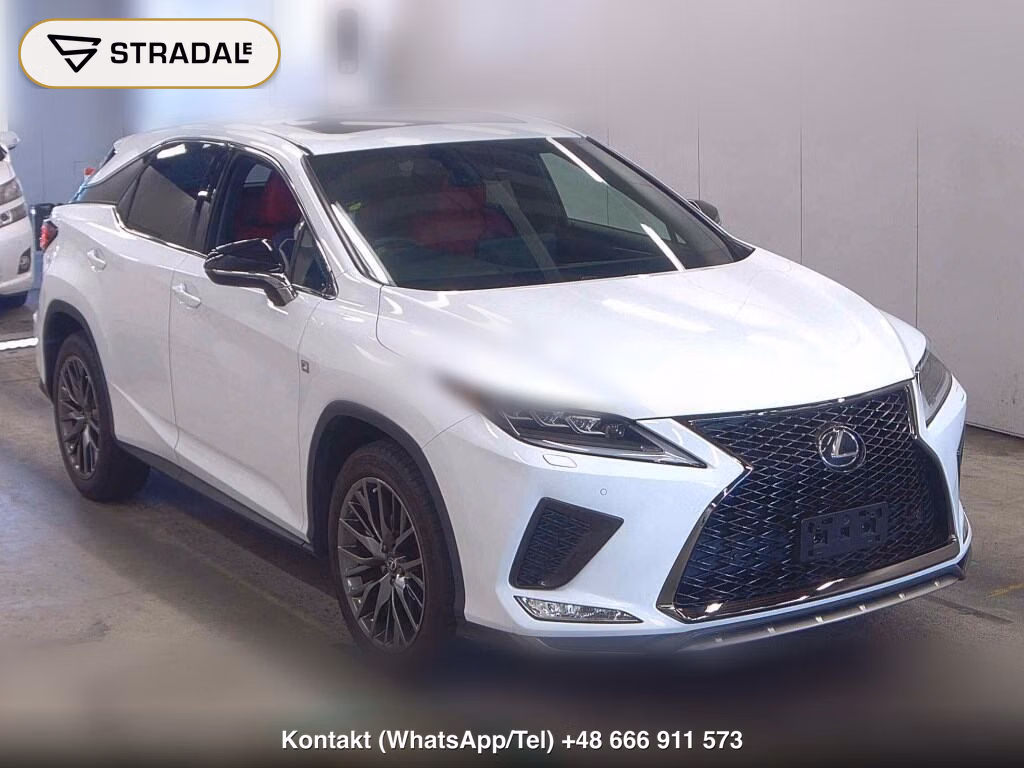 LEXUS RX RX300 F SPORT 2020, aukcja z Japonii, zdjęcie 1
