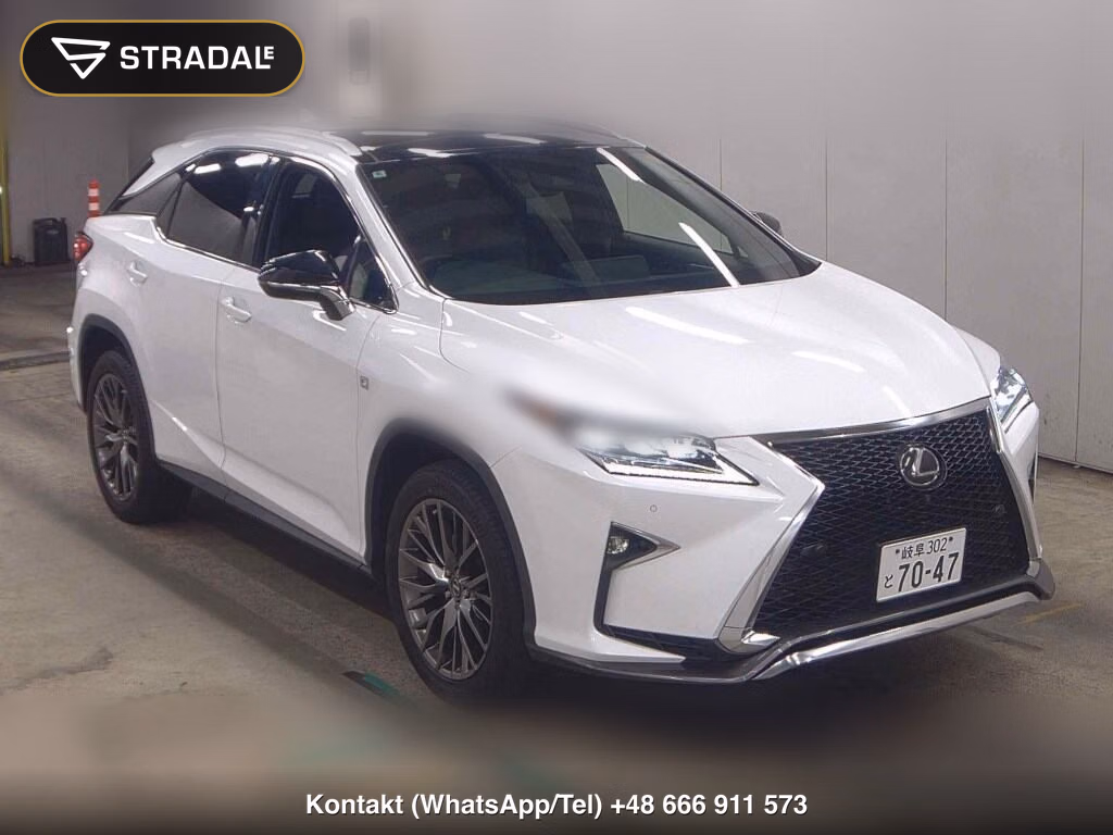 LEXUS RX 4WD RX200T F SPORT 2016, aukcja z Japonii, zdjęcie 1