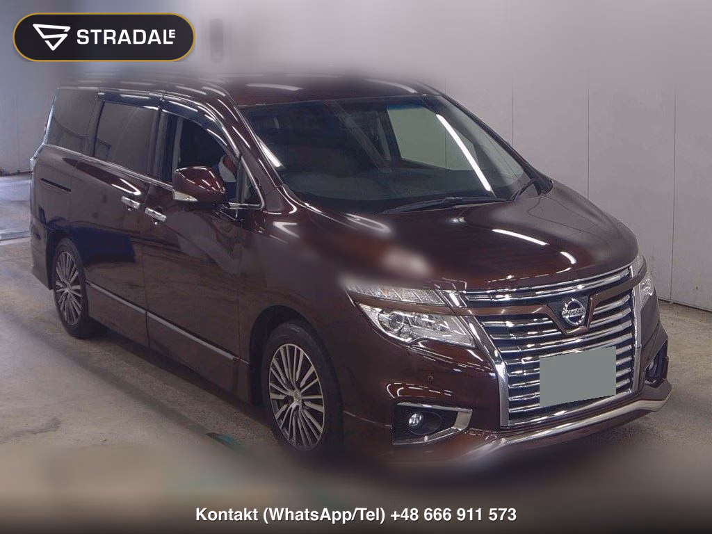 NISSAN ELGRAND 5D 250 HIGHWAY STAR 2014, aukcja z Japonii, zdjęcie 1