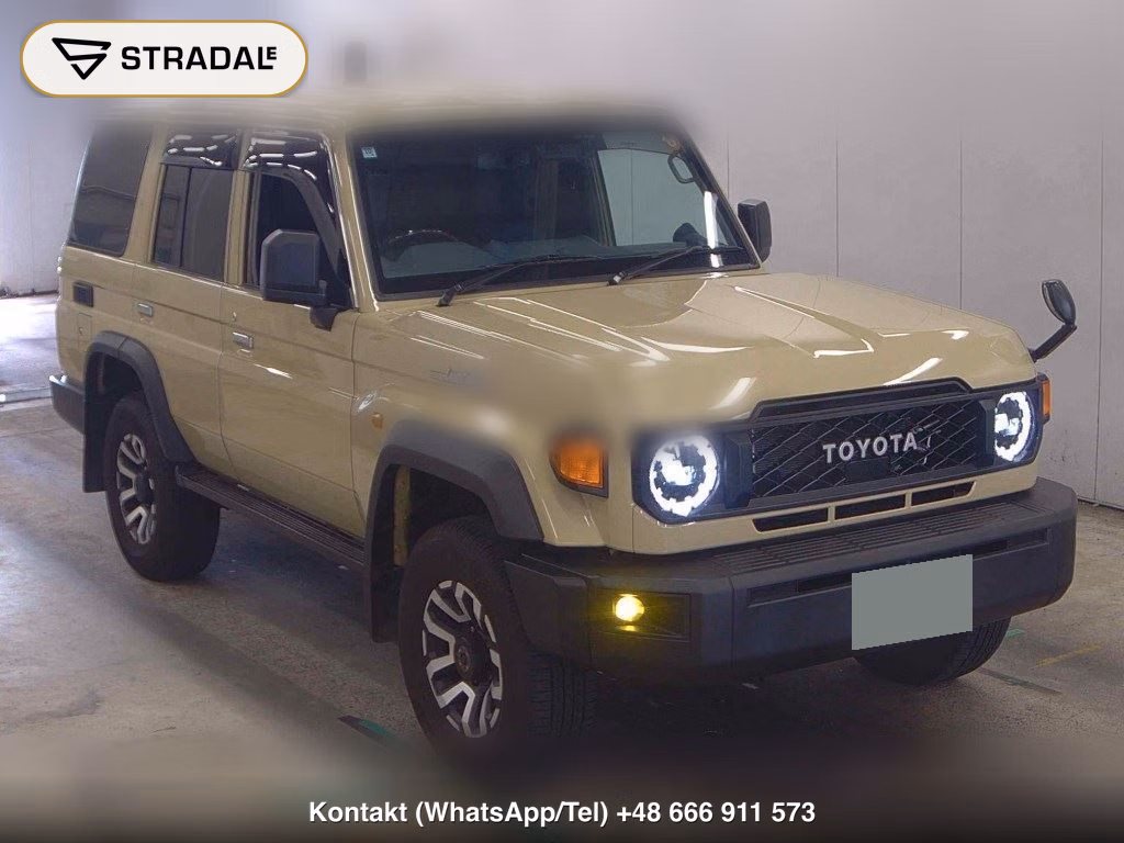 TOYOTA LAND CRUISER 70 5D 4WD AX 2024, aukcja z Japonii, zdjęcie 1