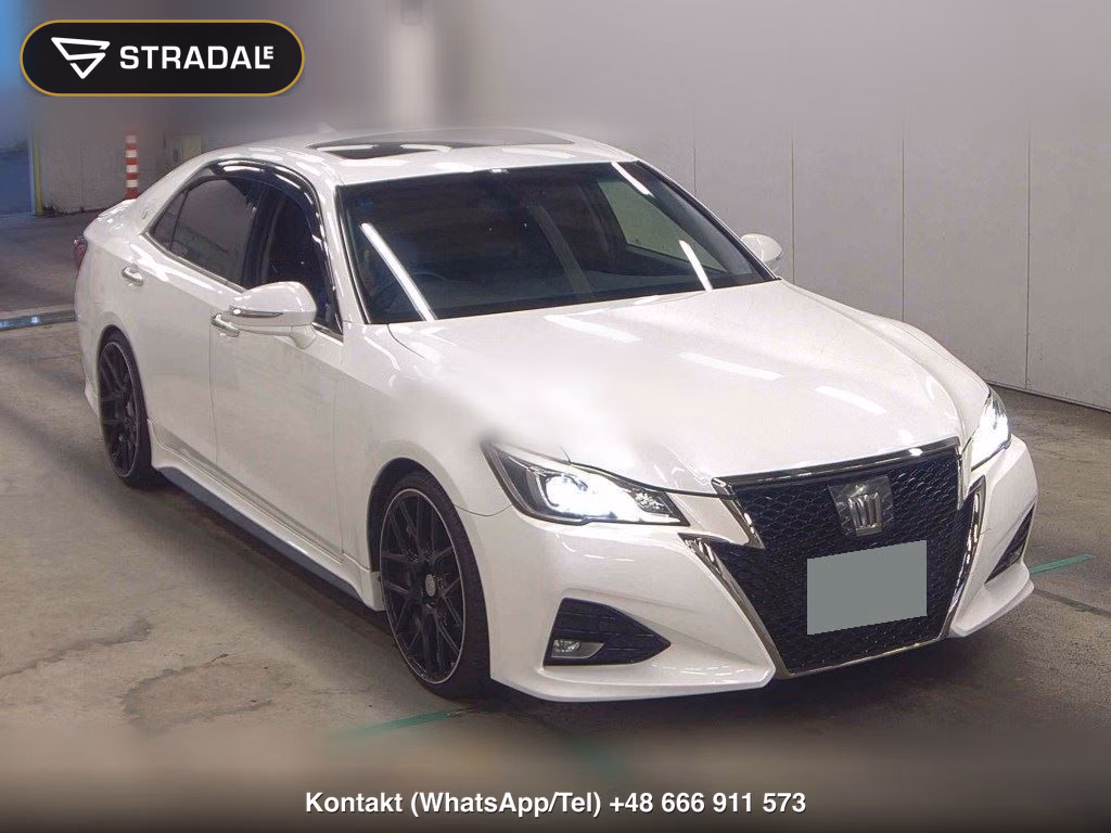 TOYOTA CROWN 4D ATHLETE S-T 2016, aukcja z Japonii, zdjęcie 1