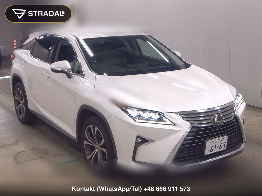 LEXUS RX RX200T VERSION L 2016, aukcja z Japonii, zdjęcie 1