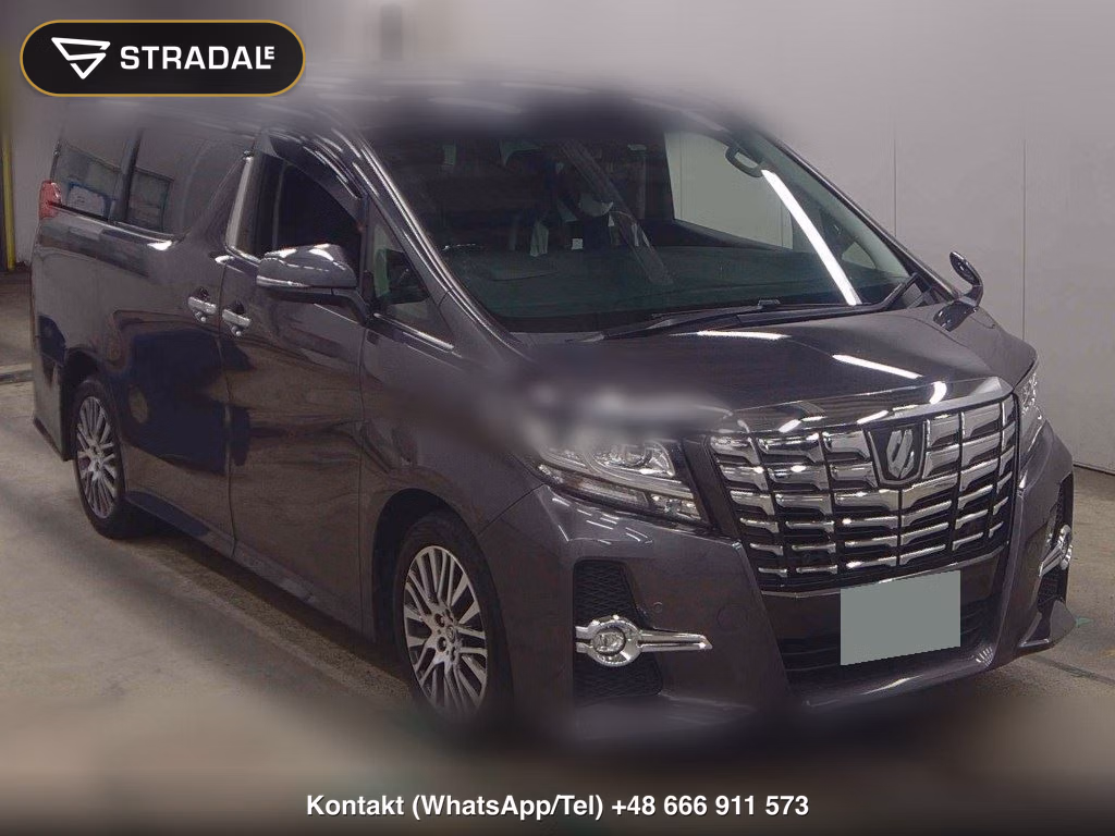 TOYOTA ALPHARD 4WD 2.5S C PACKAGE 2017, aukcja z Japonii, zdjęcie 1