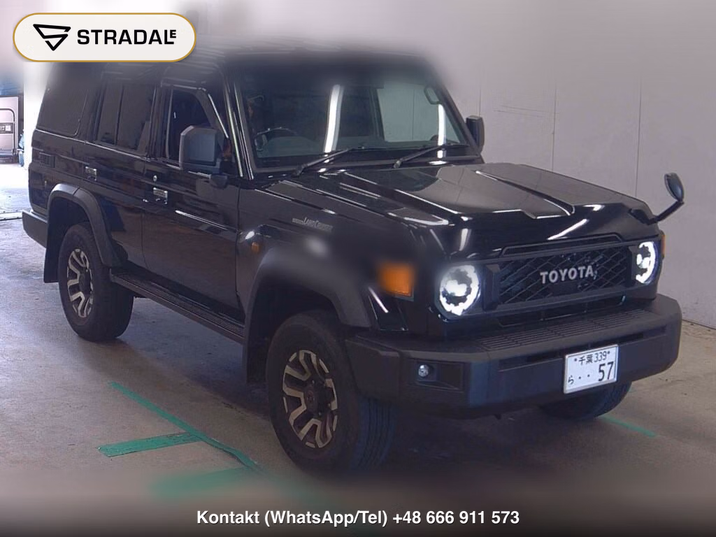 TOYOTA LAND CRUISER 70 5D 4WD AX 2025, aukcja z Japonii, zdjęcie 1
