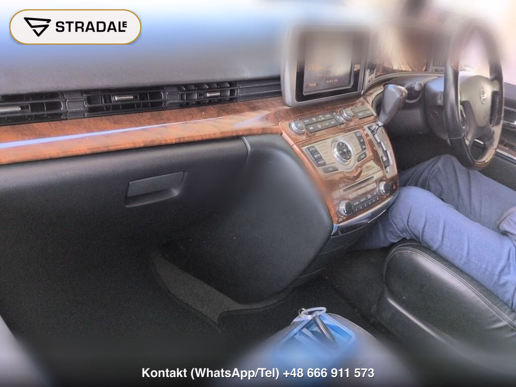 NISSAN ELGRAND 5D 250 HIGHWAY STAR BLACK LEATHER NAVI EDIT, miniaturka 4
