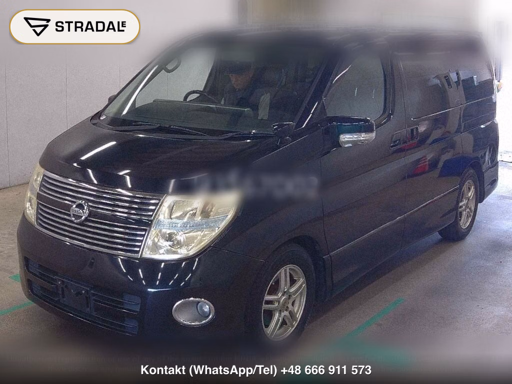 NISSAN ELGRAND 5D 250 HIGHWAY STAR BLACK LEATHER NAVI EDIT, miniaturka 5