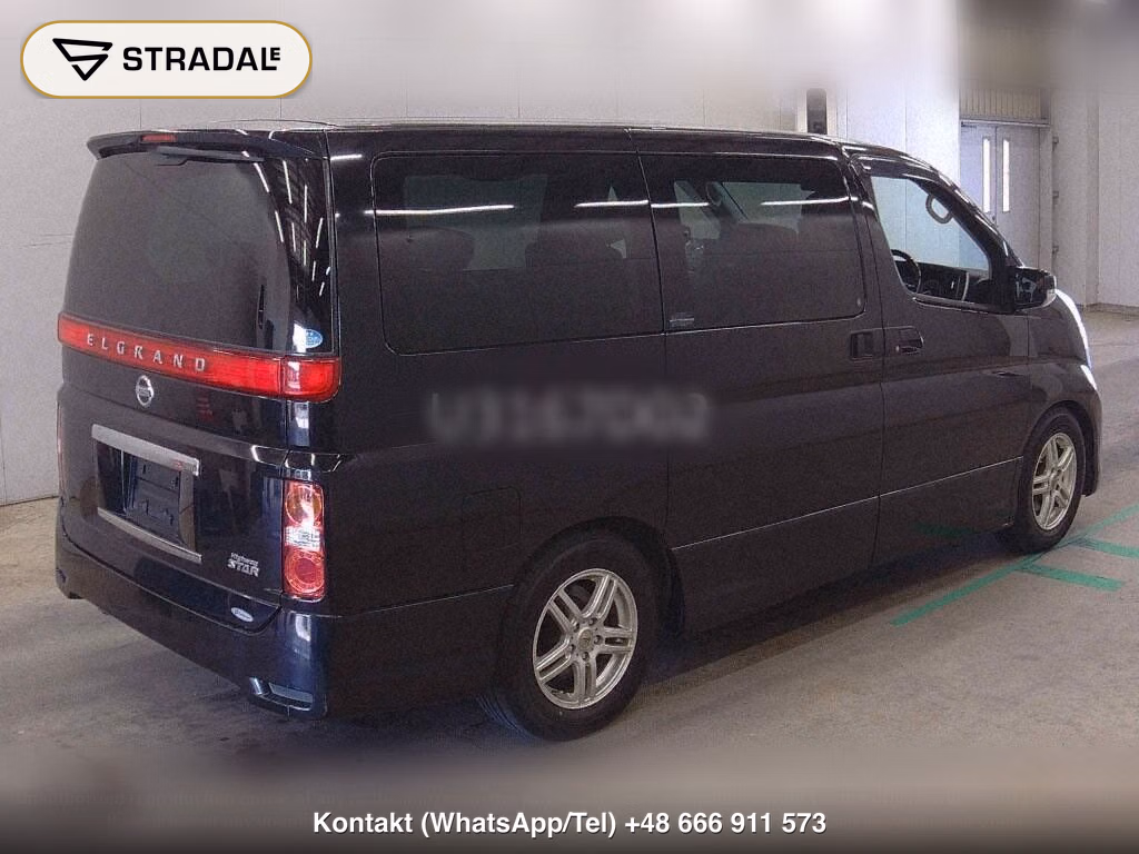 NISSAN ELGRAND 5D 250 HIGHWAY STAR BLACK LEATHER NAVI EDIT, miniaturka 6