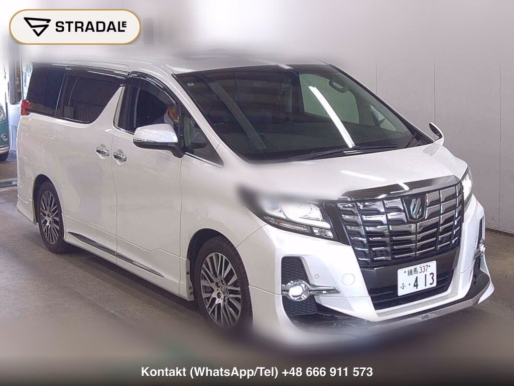 TOYOTA ALPHARD 2.5S C PACKAGE 2017, aukcja z Japonii, zdjęcie 1