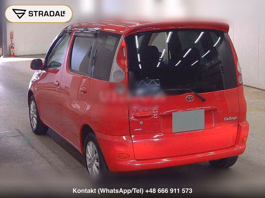 TOYOTA FUNCARGO 4WD X LIMITED, miniaturka 3