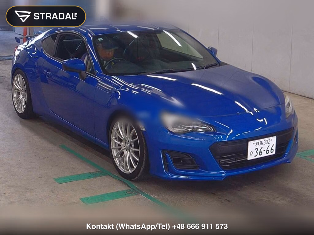 SUBARU BRZ S 2016, aukcja z Japonii, zdjęcie 1