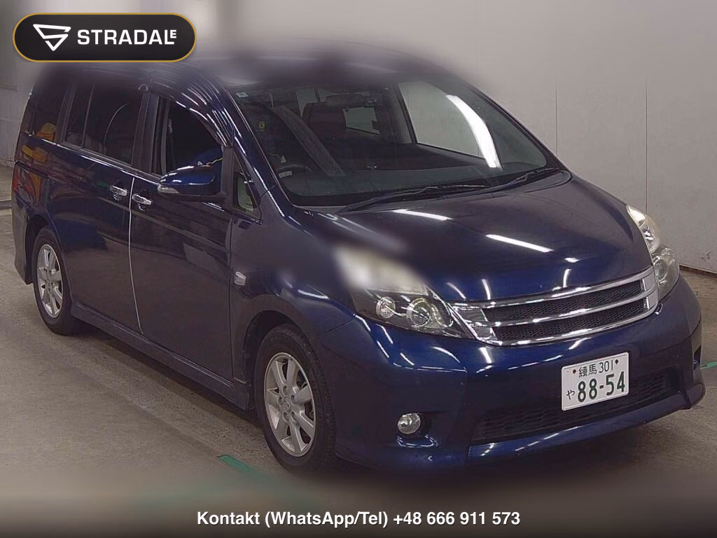 TOYOTA ISIS PLATANA V SELECTION 2016, aukcja z Japonii, zdjęcie 1