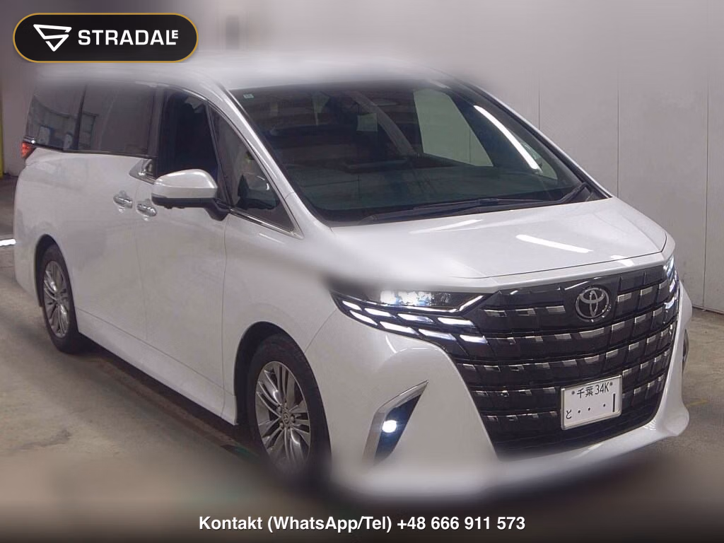 TOYOTA ALPHARD Z 2024, aukcja z Japonii, zdjęcie 1