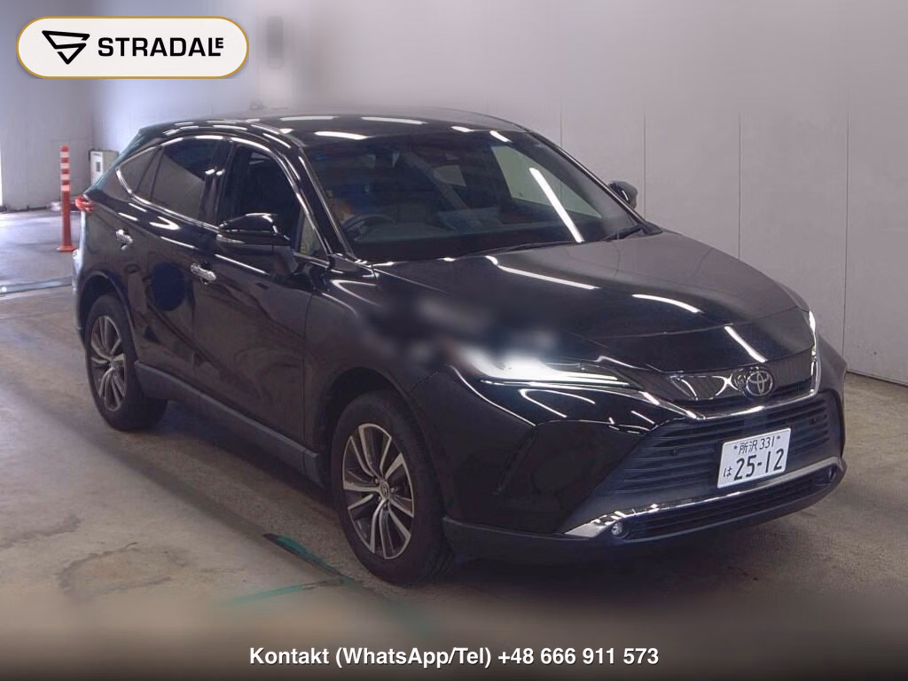 TOYOTA HARRIER G 2021, aukcja z Japonii, zdjęcie 1