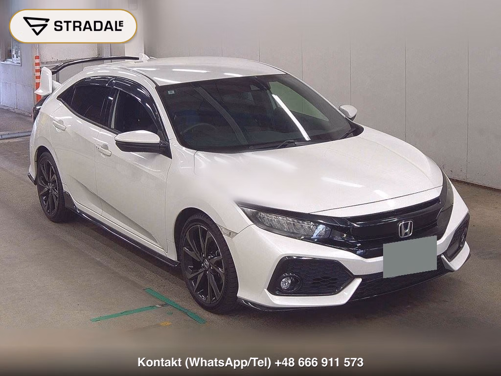 HONDA CIVIC 5D HATCHBACK 2018, aukcja z Japonii, zdjęcie 1