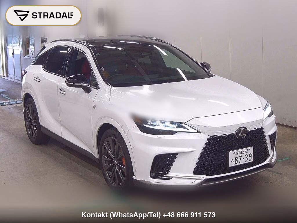 LEXUS RX 4WD F SPORT 2025, aukcja z Japonii, zdjęcie 1
