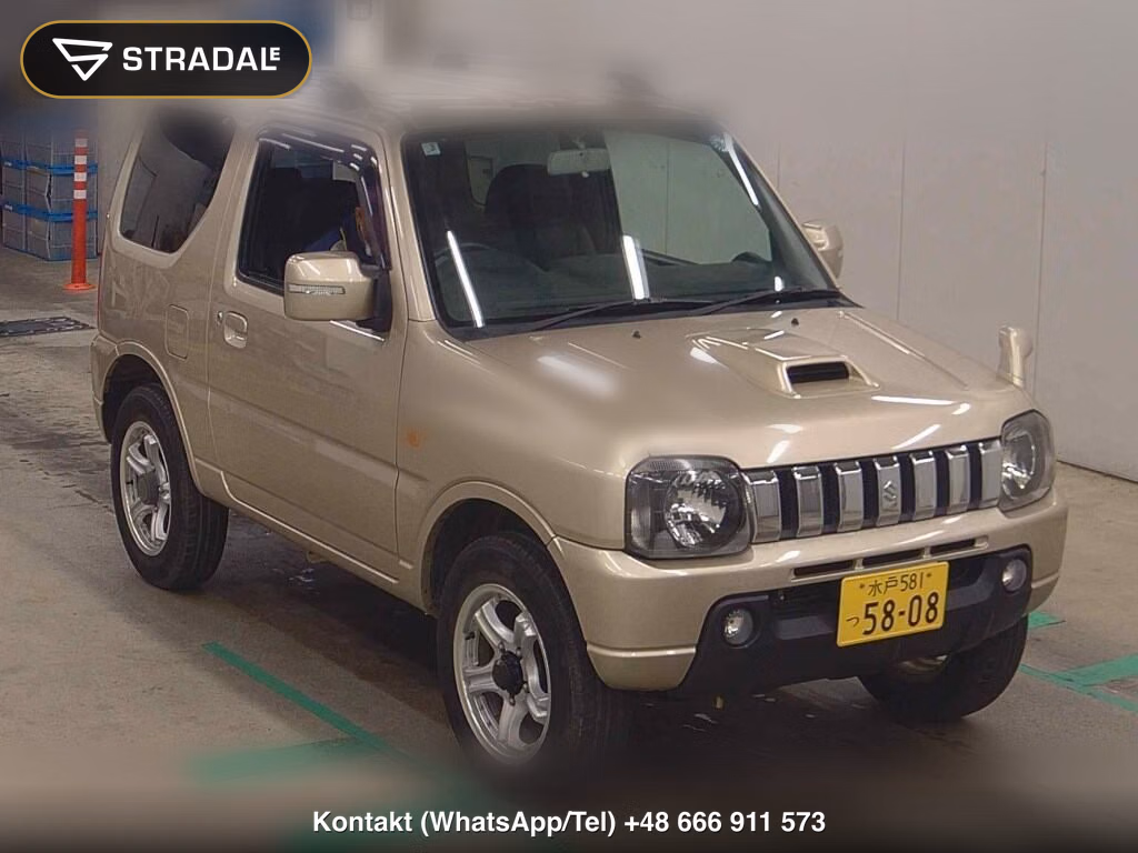 SUZUKI JIMNY 3D 4WD WILD WIND 2009, aukcja z Japonii, zdjęcie 1