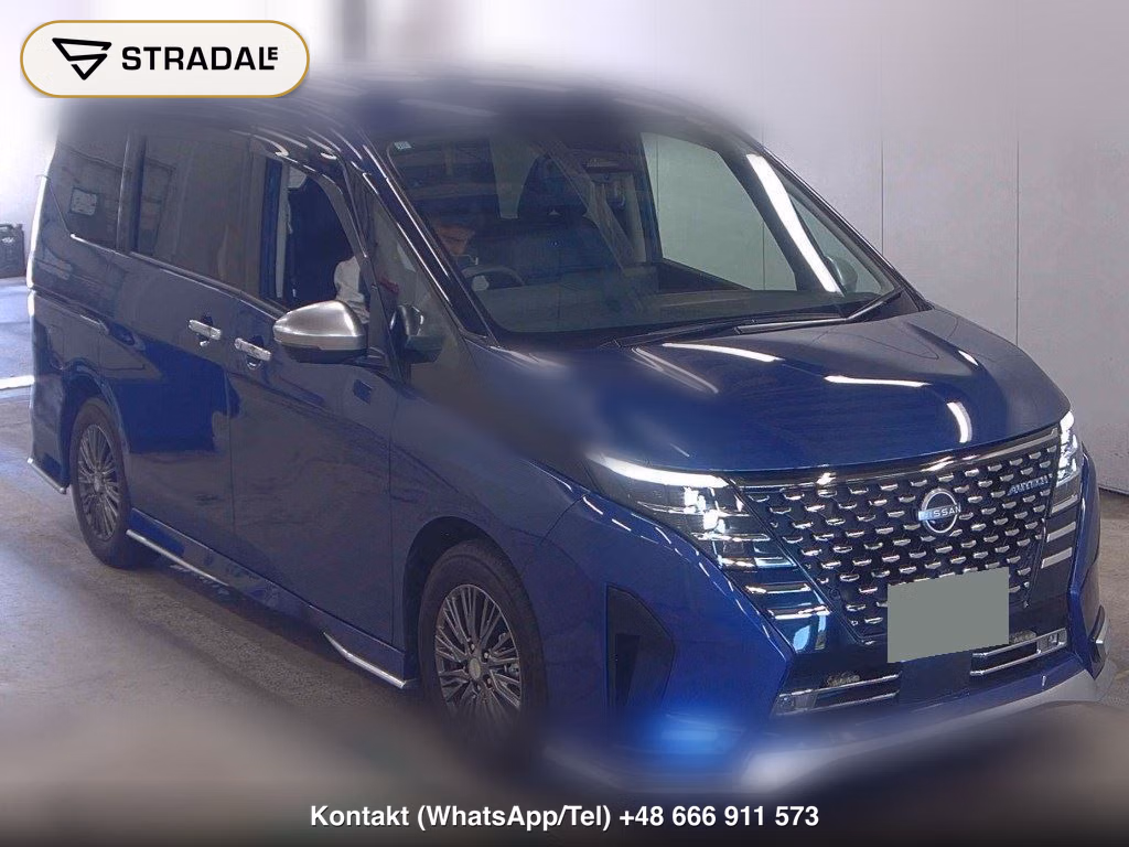 NISSAN SERENA 5D E-POWER AUTECH 2023, aukcja z Japonii, zdjęcie 1
