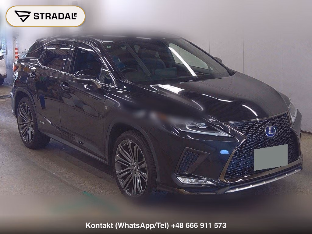 LEXUS RX 4WD RX450H F SPORT 2020, aukcja z Japonii, zdjęcie 1