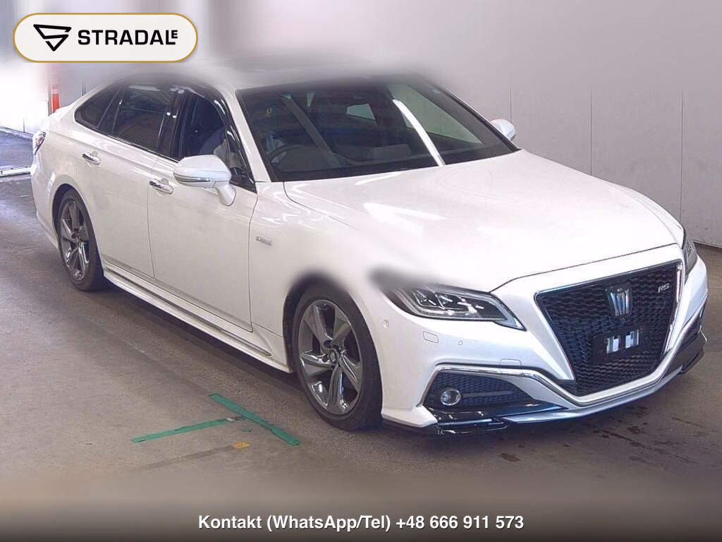 TOYOTA CROWN HYBRID RS ADVANCE 2019, aukcja z Japonii, zdjęcie 1