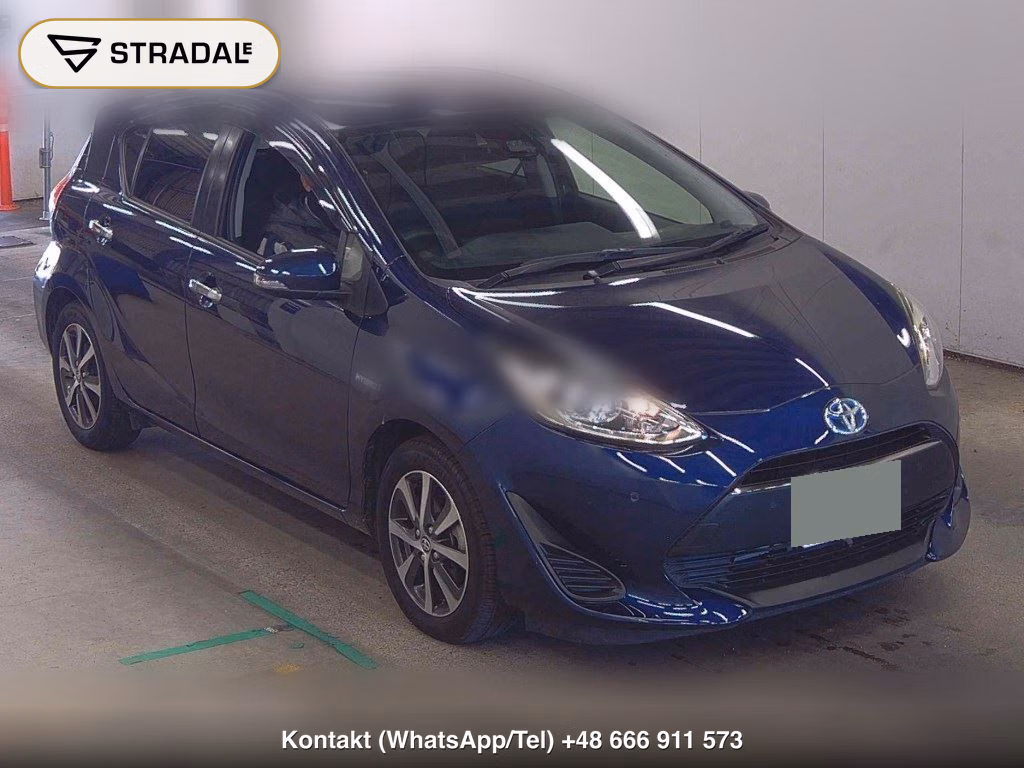 TOYOTA AQUA S STYLE BLACK 2019, aukcja z Japonii, zdjęcie 1