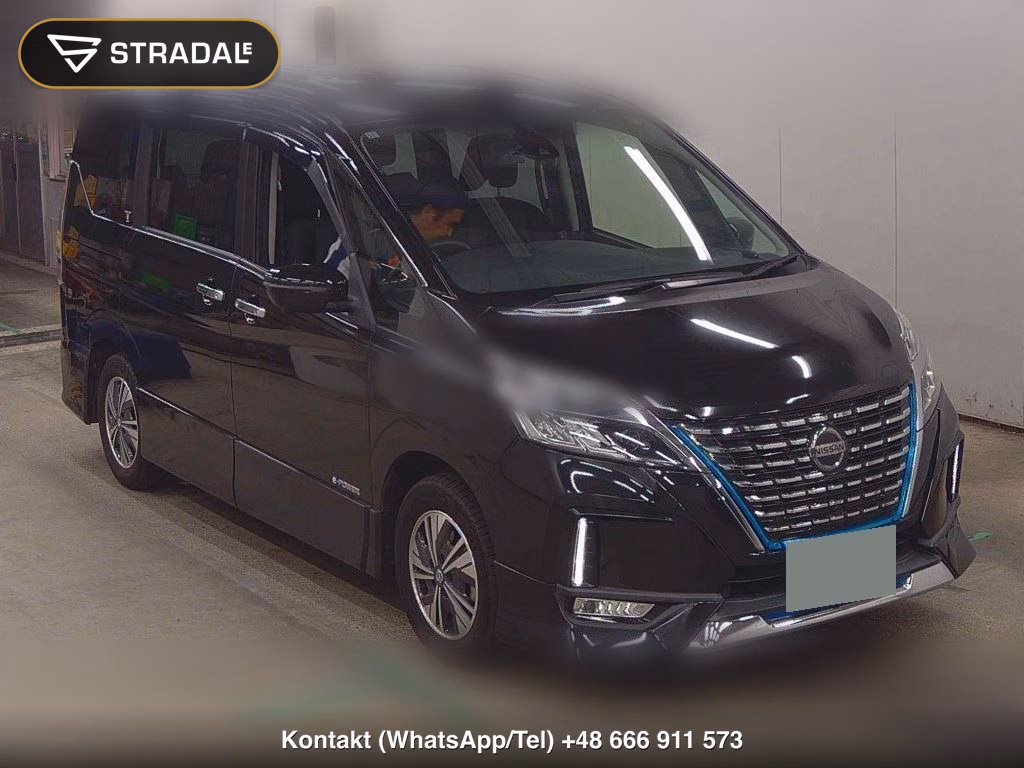 NISSAN SERENA 5D E-POWER HIGHWAY STAR V 2019, aukcja z Japonii, zdjęcie 1