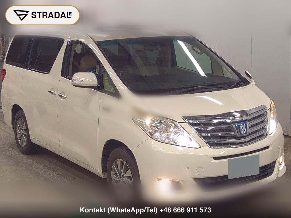 TOYOTA ALPHARD HYBRID 4WD G L PACKAGE 2012, aukcja z Japonii, zdjęcie 1