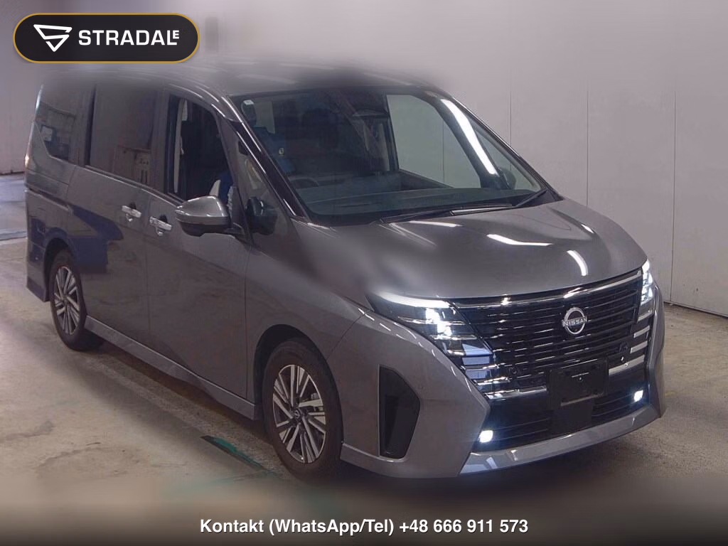 NISSAN SERENA 5D E-POWER LUXION 2024, aukcja z Japonii, zdjęcie 1