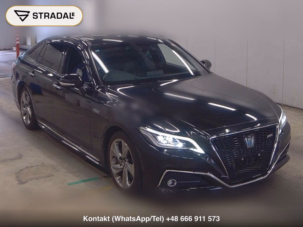 TOYOTA CROWN HYBRID RS ADVANCE 2019, aukcja z Japonii, zdjęcie 1