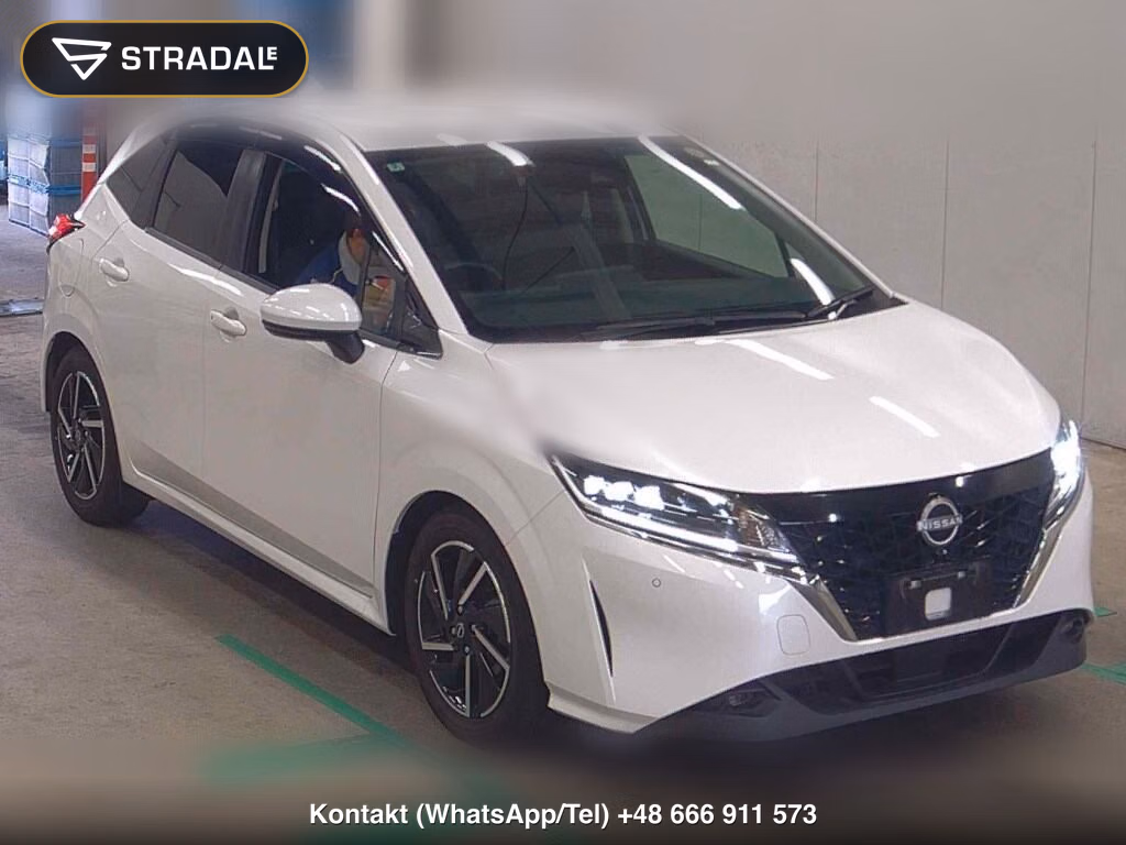 NISSAN NOTE X 2022, aukcja z Japonii, zdjęcie 1