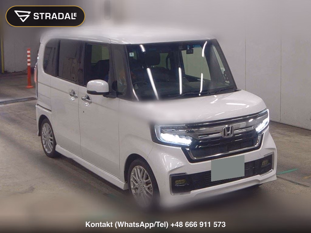 HONDA N-BOX CUSTOM EX･TURBO 2022, aukcja z Japonii, zdjęcie 1