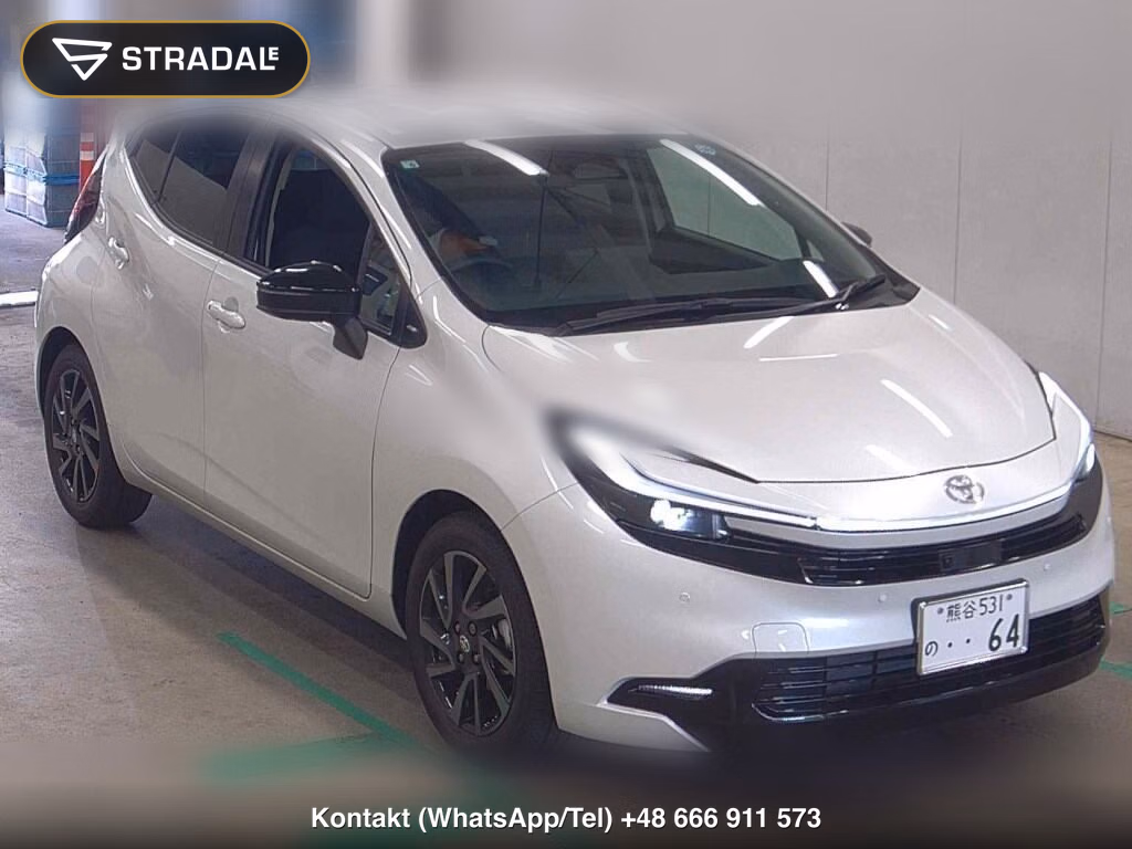 TOYOTA AQUA Z 2026, aukcja z Japonii, zdjęcie 1