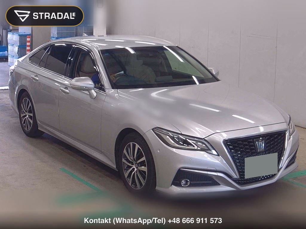 TOYOTA CROWN HYBRID S C PACKAGE 2018, aukcja z Japonii, zdjęcie 1